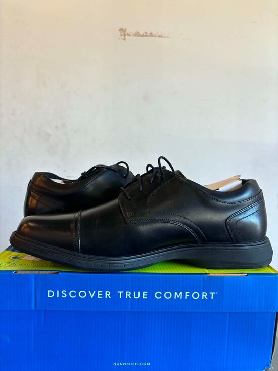 Nunn Bush KORE Pro Cap Toe Oxford Men\'s Size 13 P1 main image 7